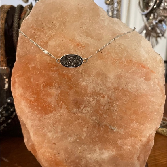 ✨2/$10 lc Lauren Conrad Druzy Necklace - Picture 3 of 5